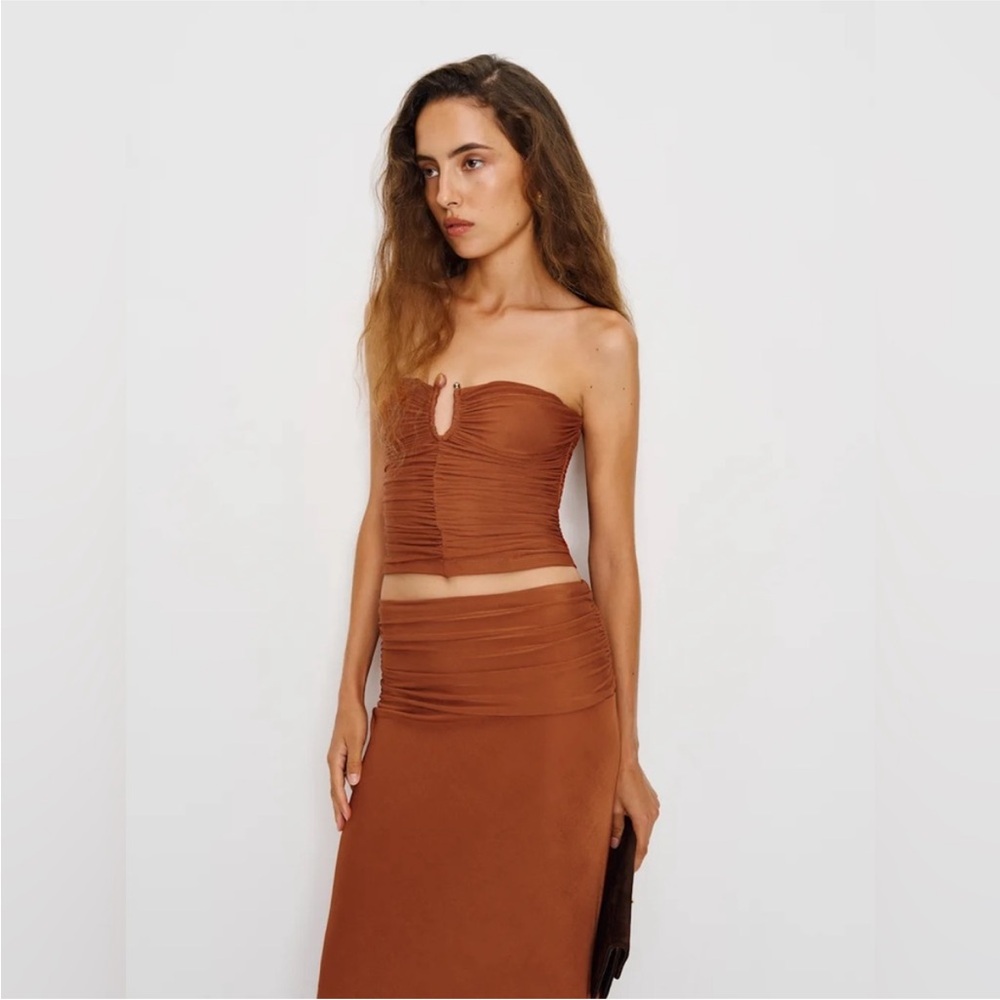 Reformation Amir Knit Two-Piece Set Size S